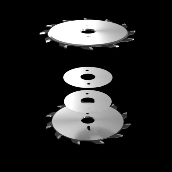 Lame de scie circulaire de notation de 160mm 36t/40t Kws Tct pour le dimensionnement précis de panneau de scie de Table a vu la scie à panneaux horizontale